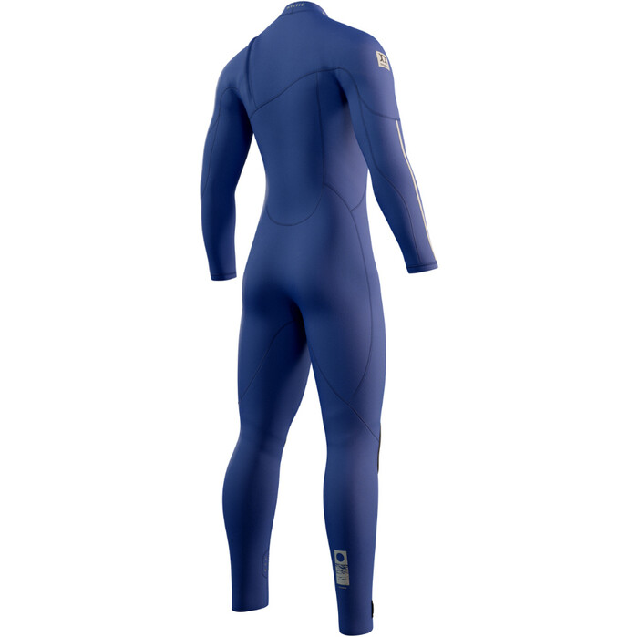 2024 Mystic Mens The One 4/3mm Zip Free Wetsuit 35000.240121 - Blue